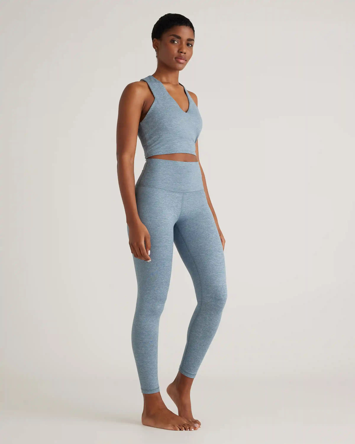 Ultra-Soft V-Neck Cropped Tank