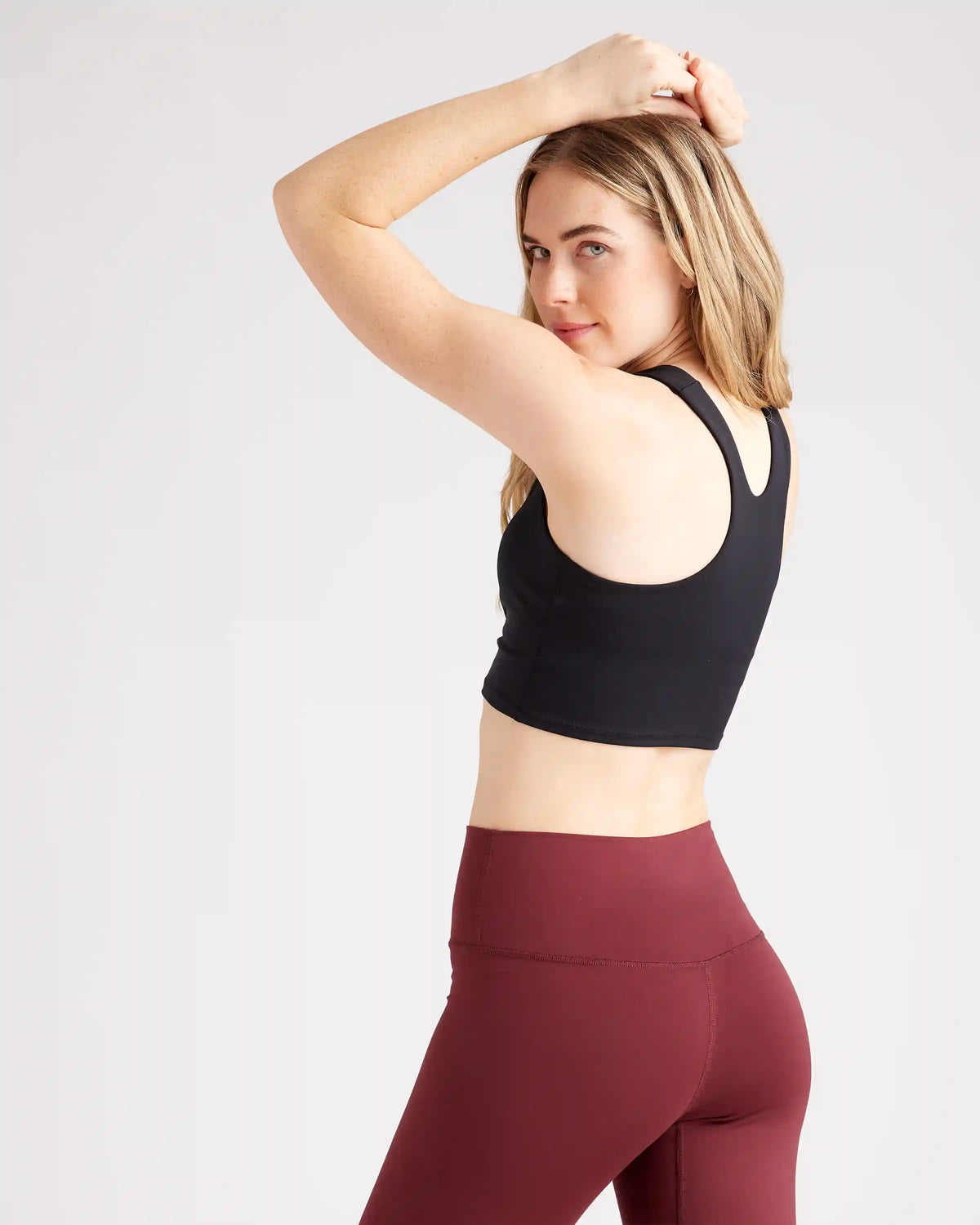 Ultra-Soft High-Neck Cropped Tank