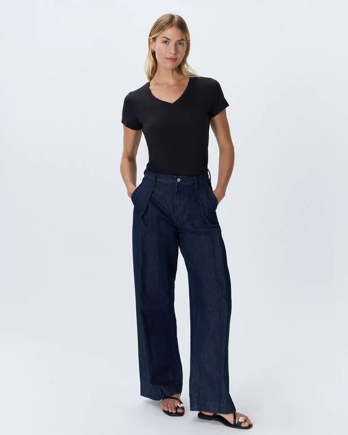Cotton Modal V-Neck Tee