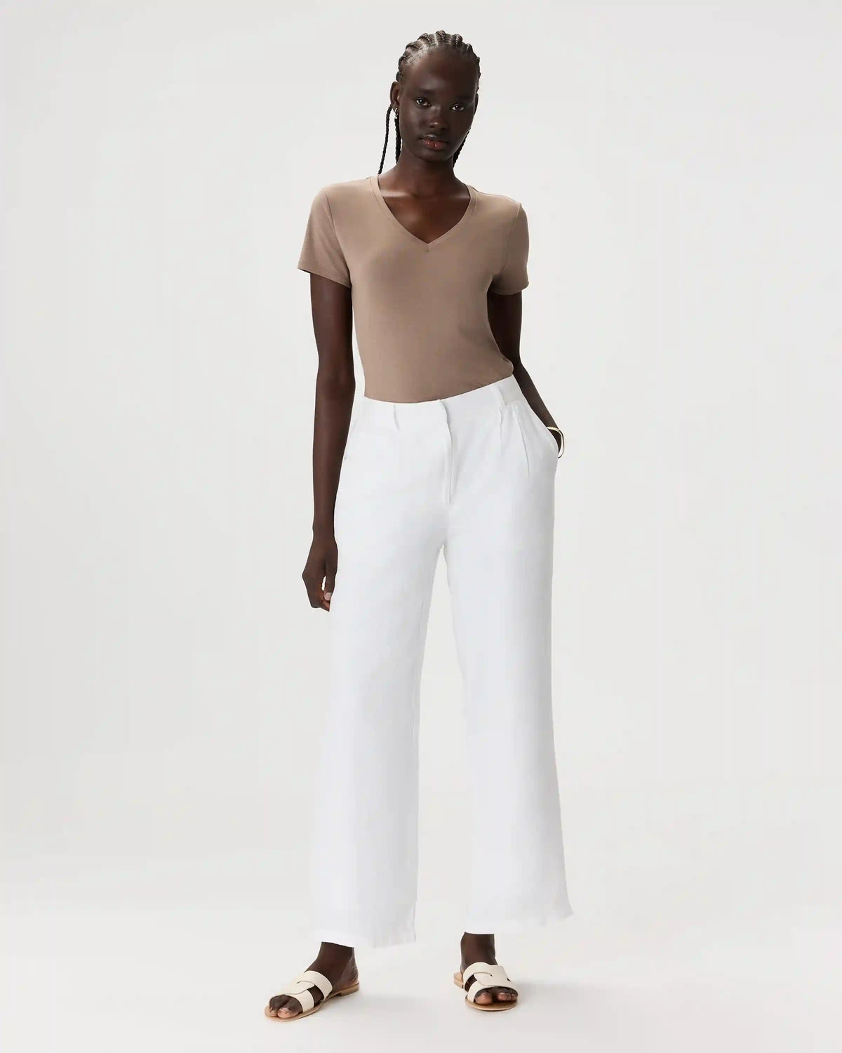Cotton Modal V-Neck Tee