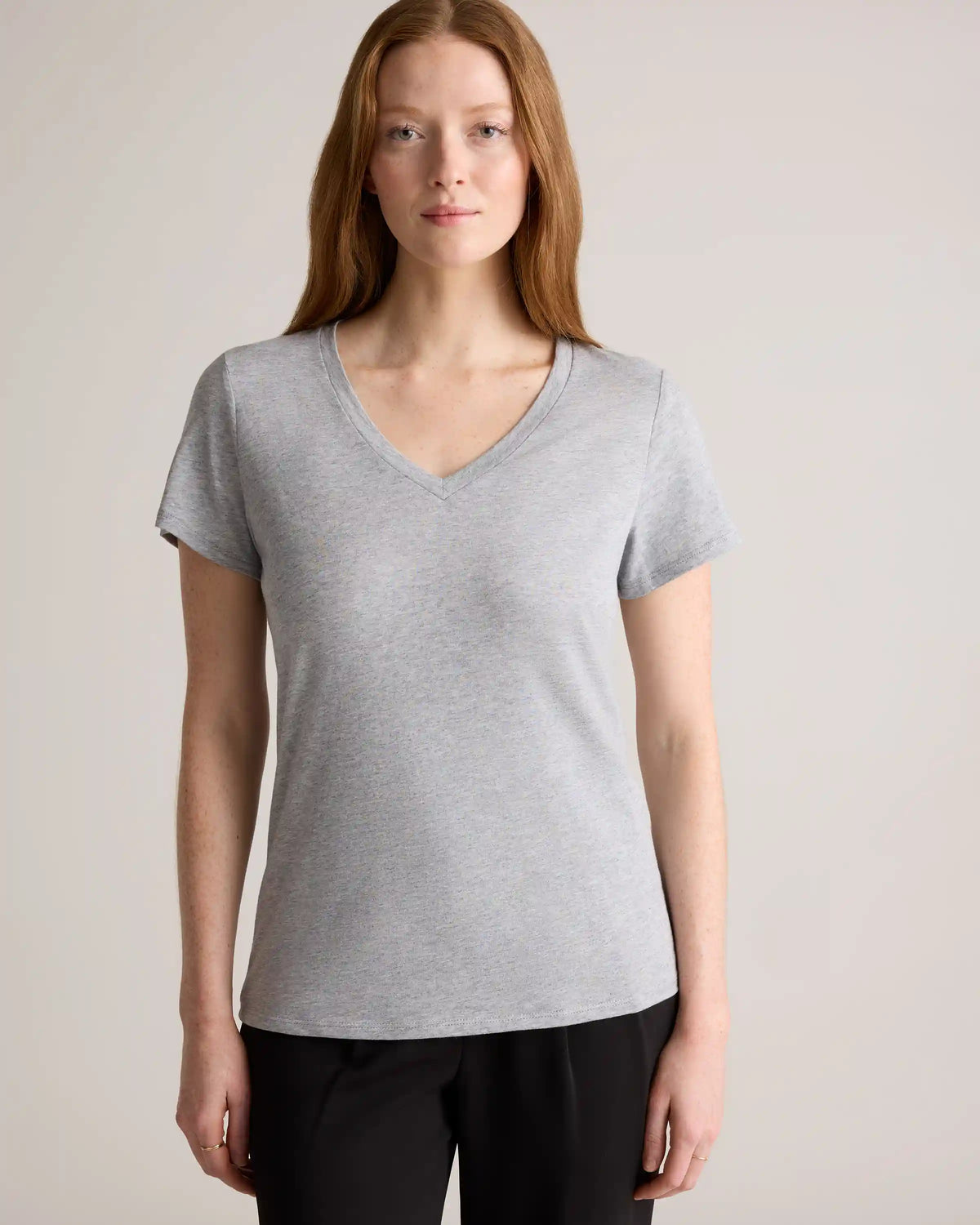 Cotton Modal V-Neck Tee