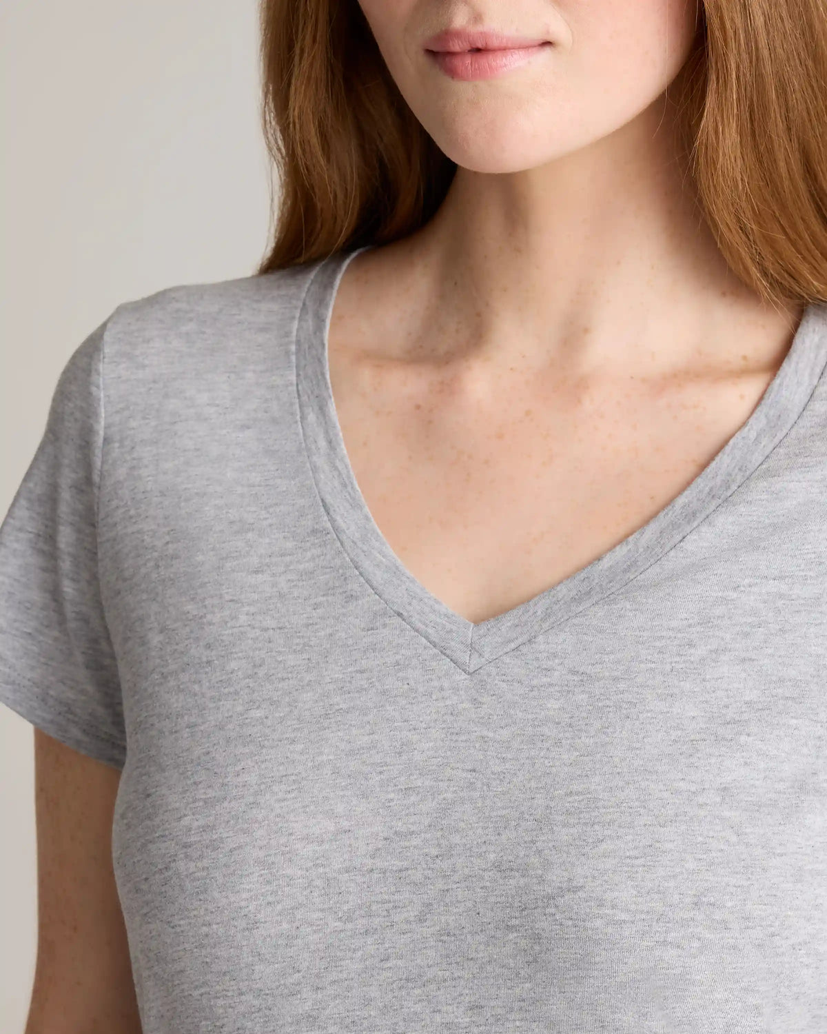 Cotton Modal V-Neck Tee