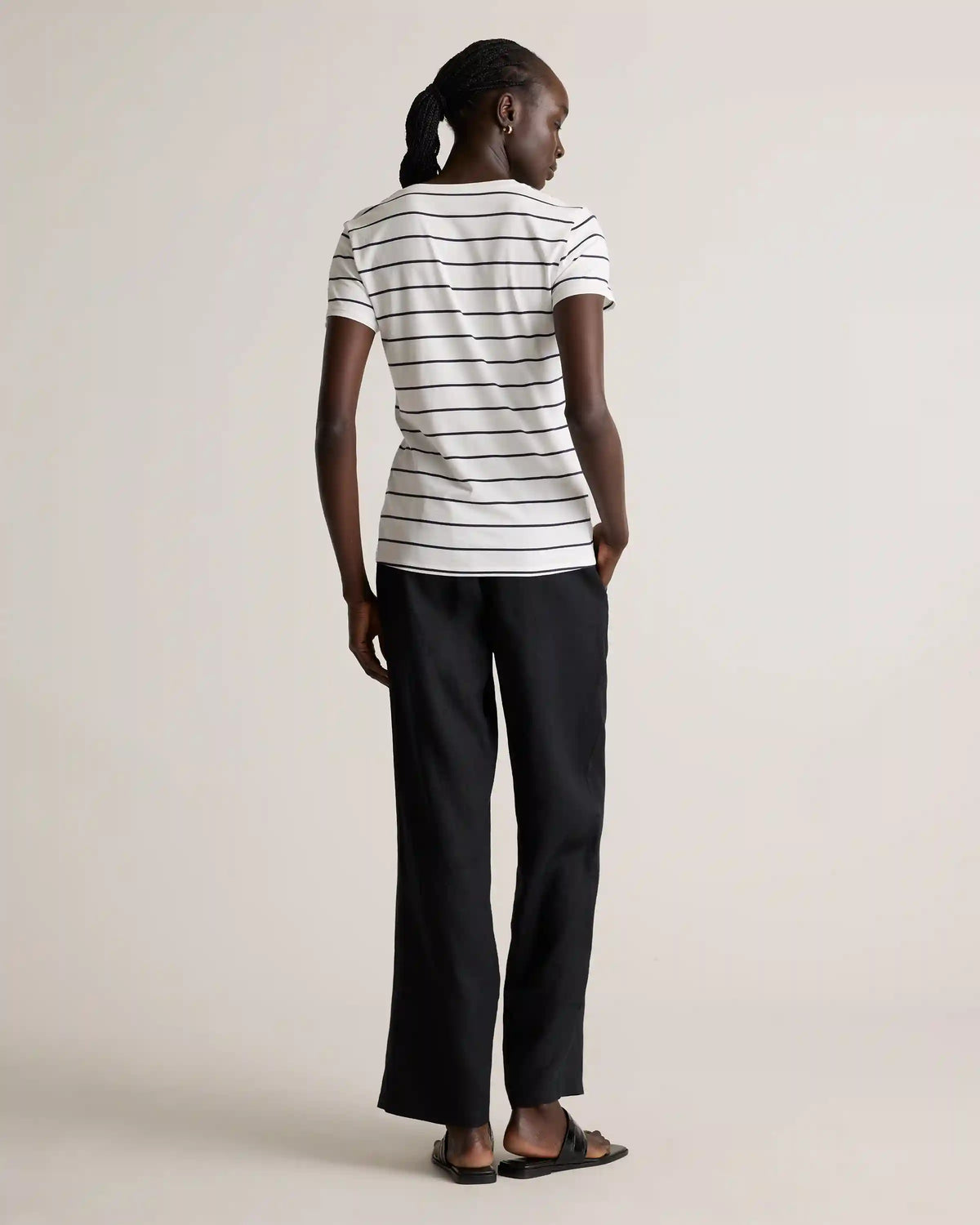 Cotton Modal V-Neck Tee
