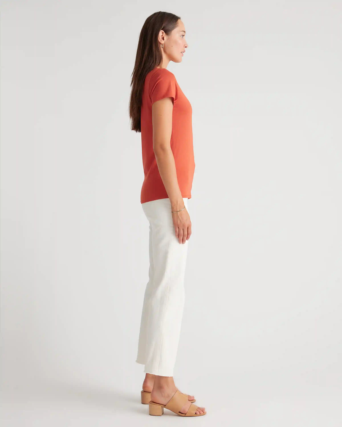 Cotton Modal V-Neck Tee