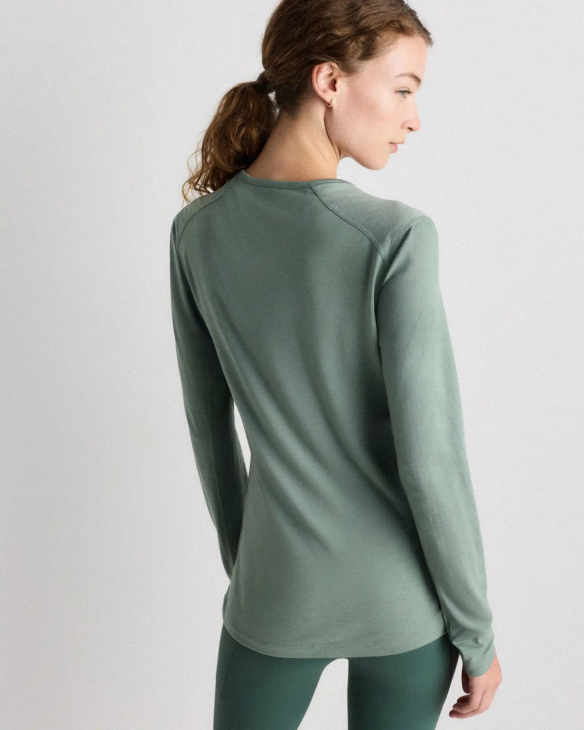 100% Merino Wool All-Season Long Sleeve Base Layer
