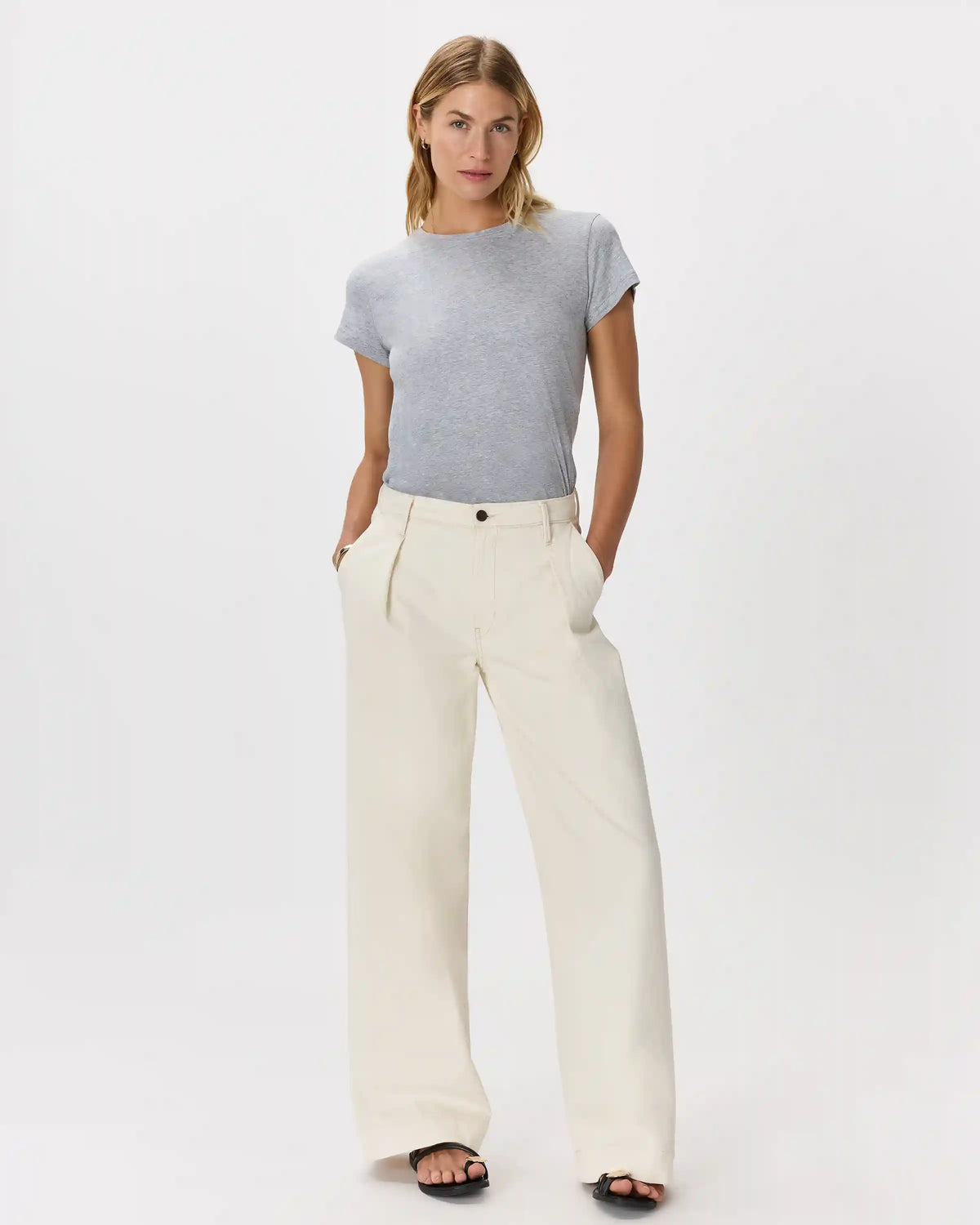 Cotton Modal Crew Neck Swing Tee
