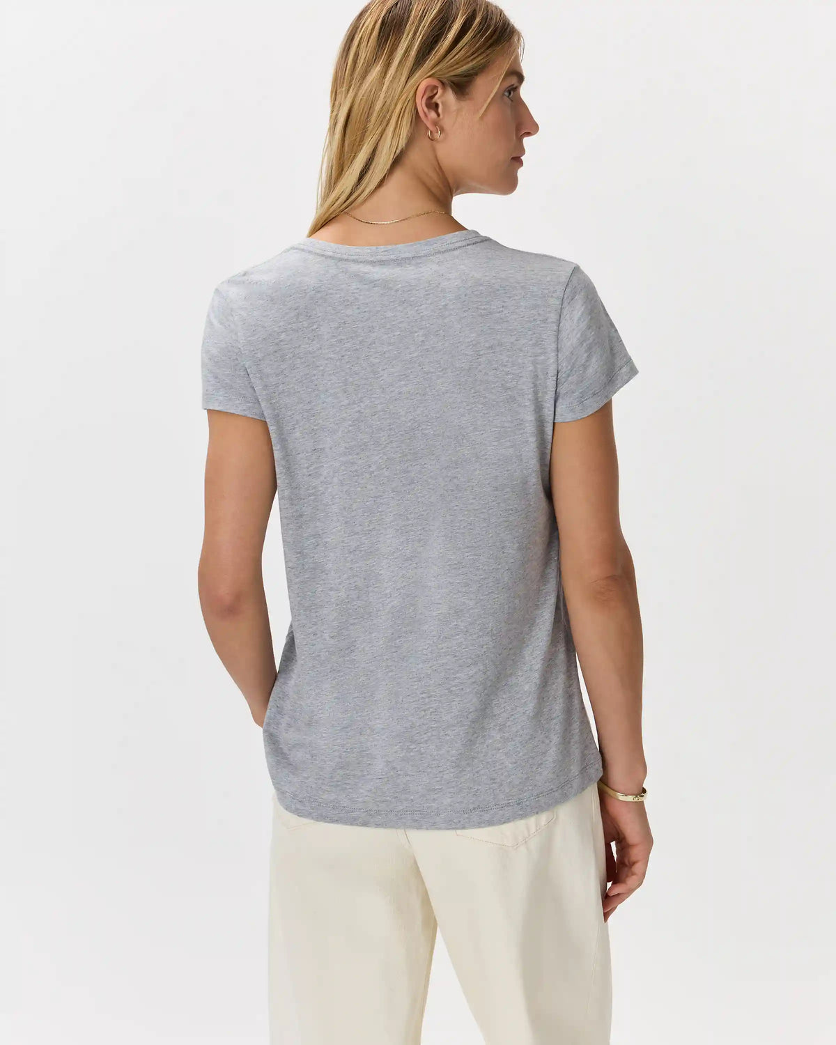 Cotton Modal Crew Neck Swing Tee