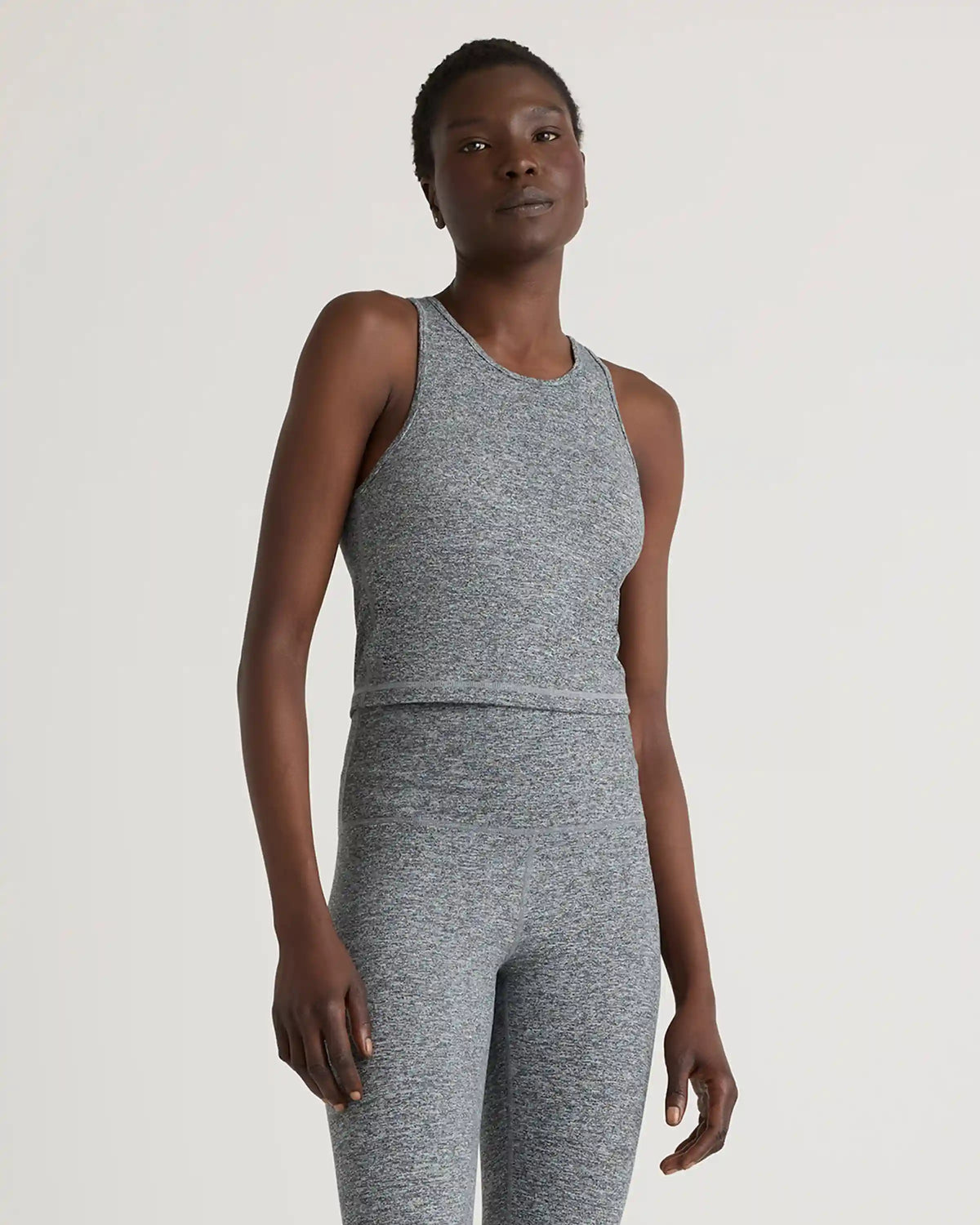 Ultra-Soft High Neck Cropped Tank