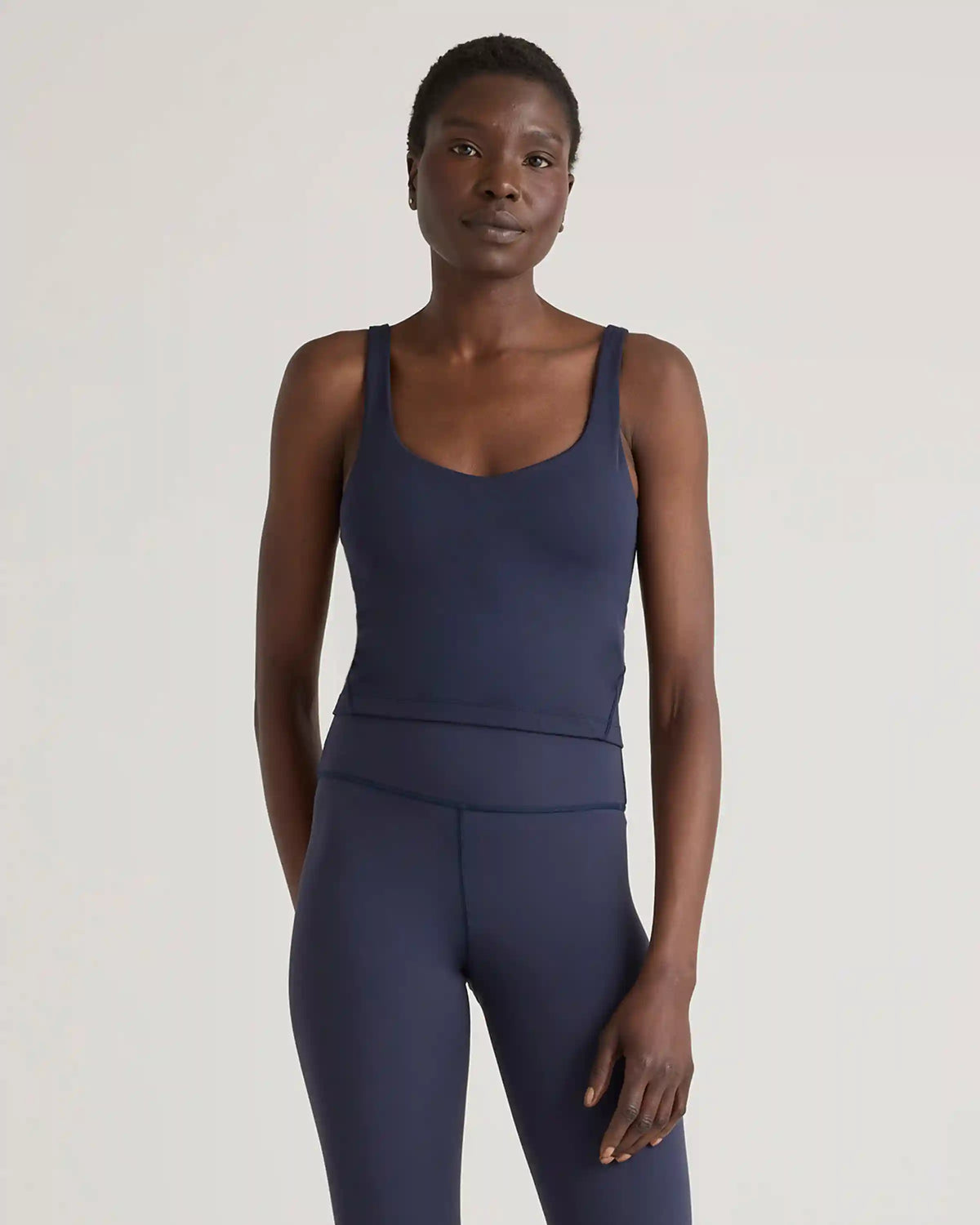 Ultra-Form V-Neck Cropped Tank
