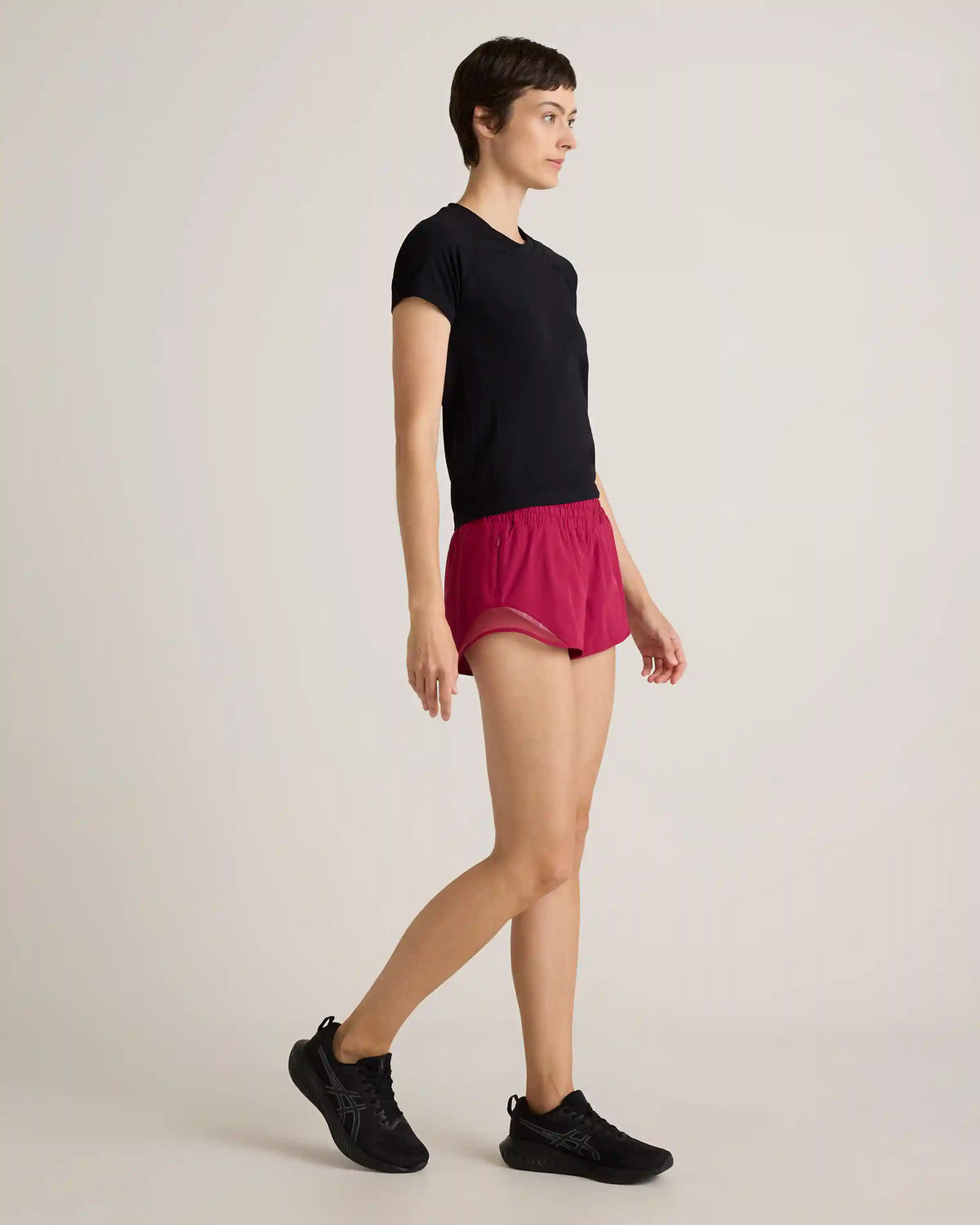 Seamless Waist-Length Tee