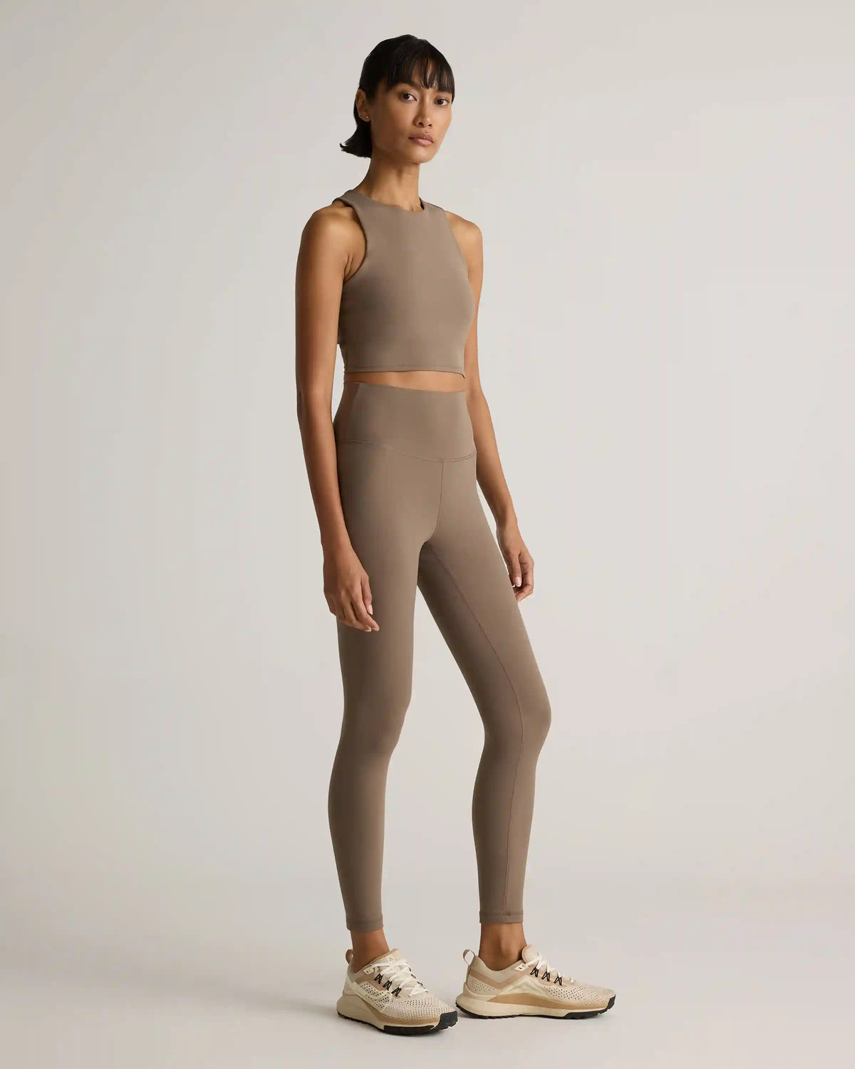 Ultra-Form High-Neck Cropped Tank