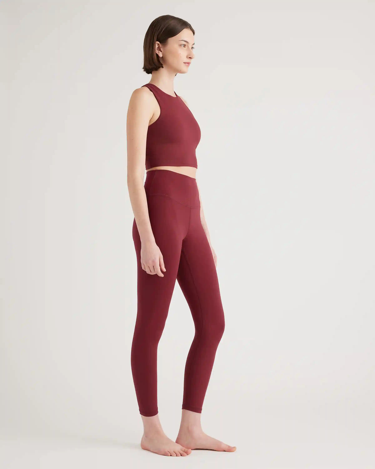 Ultra-Form High-Neck Cropped Tank