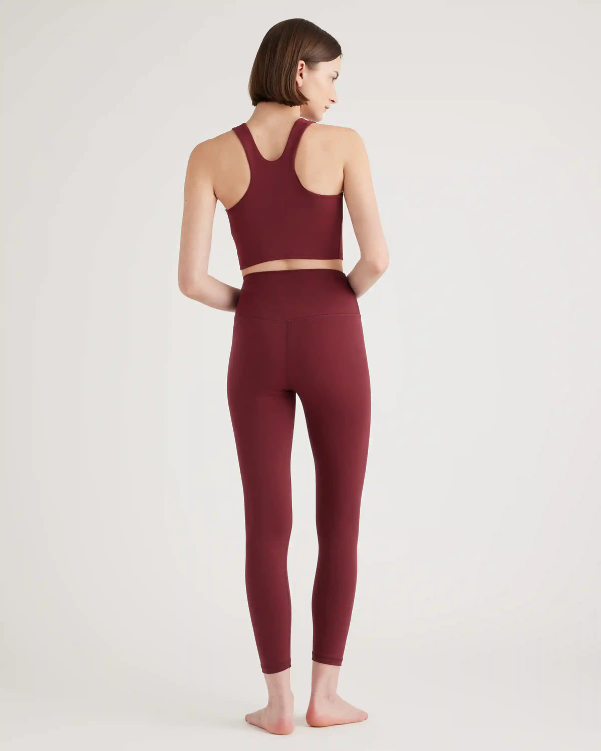 Ultra-Form High-Neck Cropped Tank