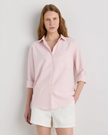 Organic Cotton Relaxed Oxford Shirt