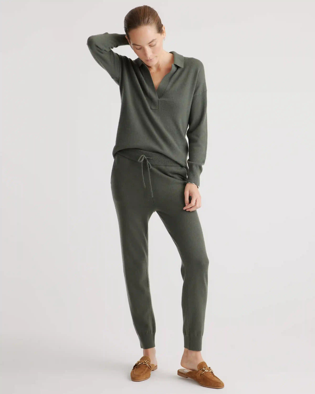 Mongolian Spring Cashmere Sweatpants