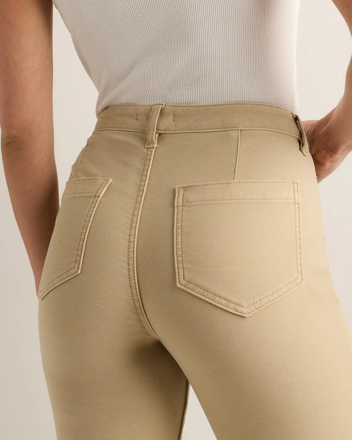 French Terry Wide Leg Pants