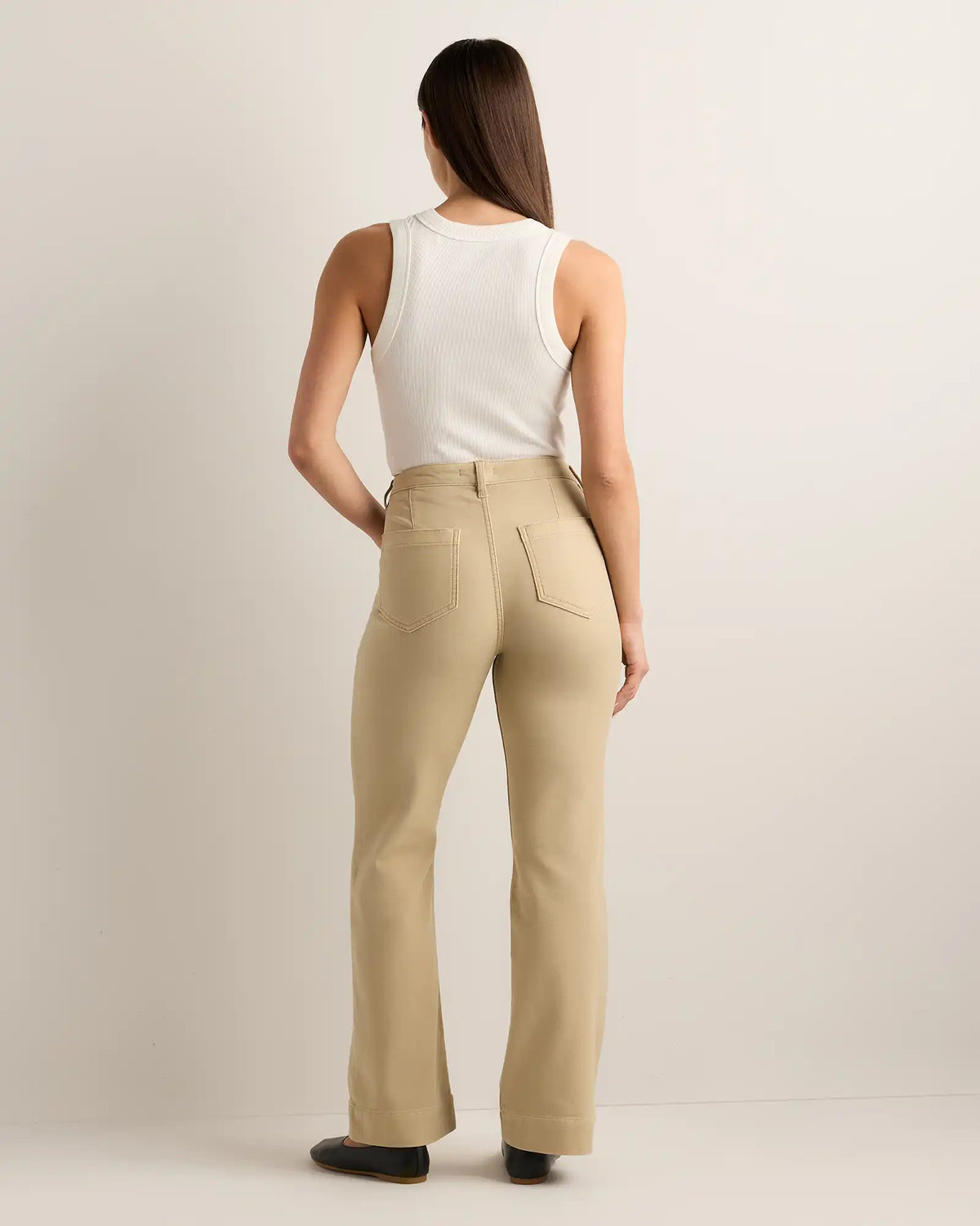 French Terry Wide Leg Pants