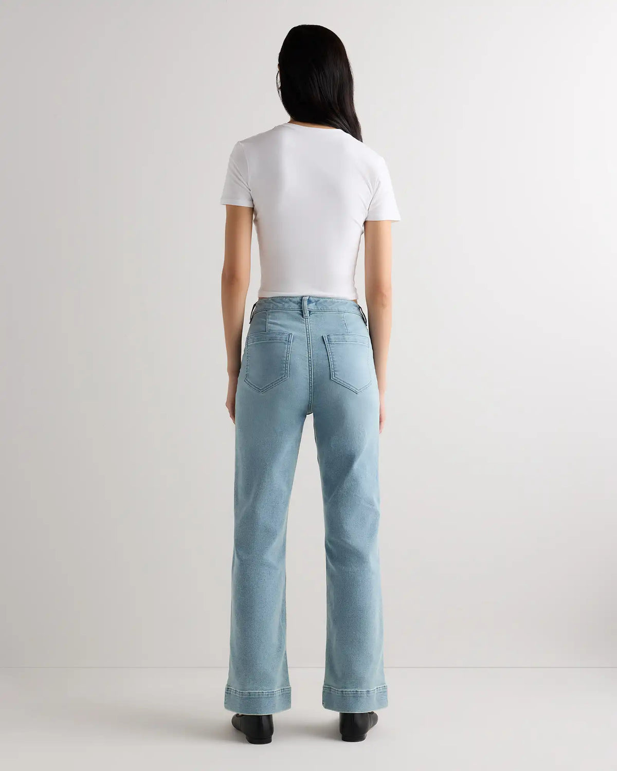 French Terry Wide Leg Pants