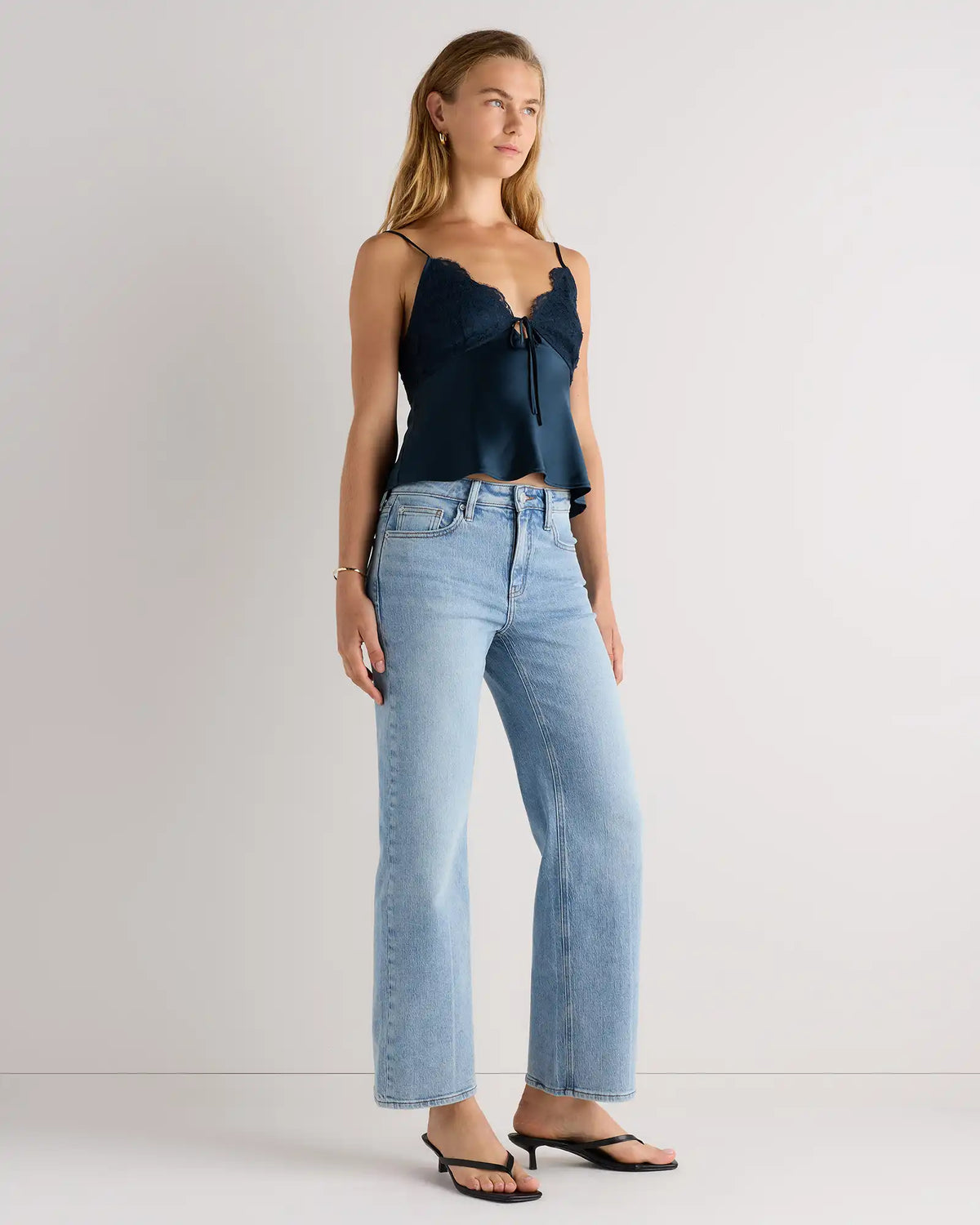 Bella Stretch Relaxed Straight Jeans