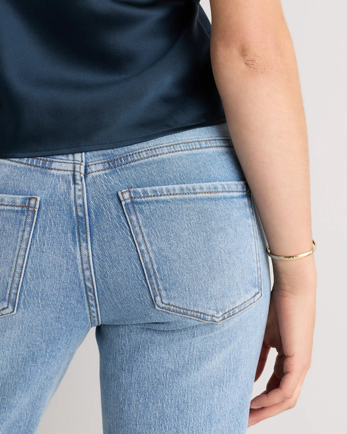 Bella Stretch Relaxed Straight Jeans
