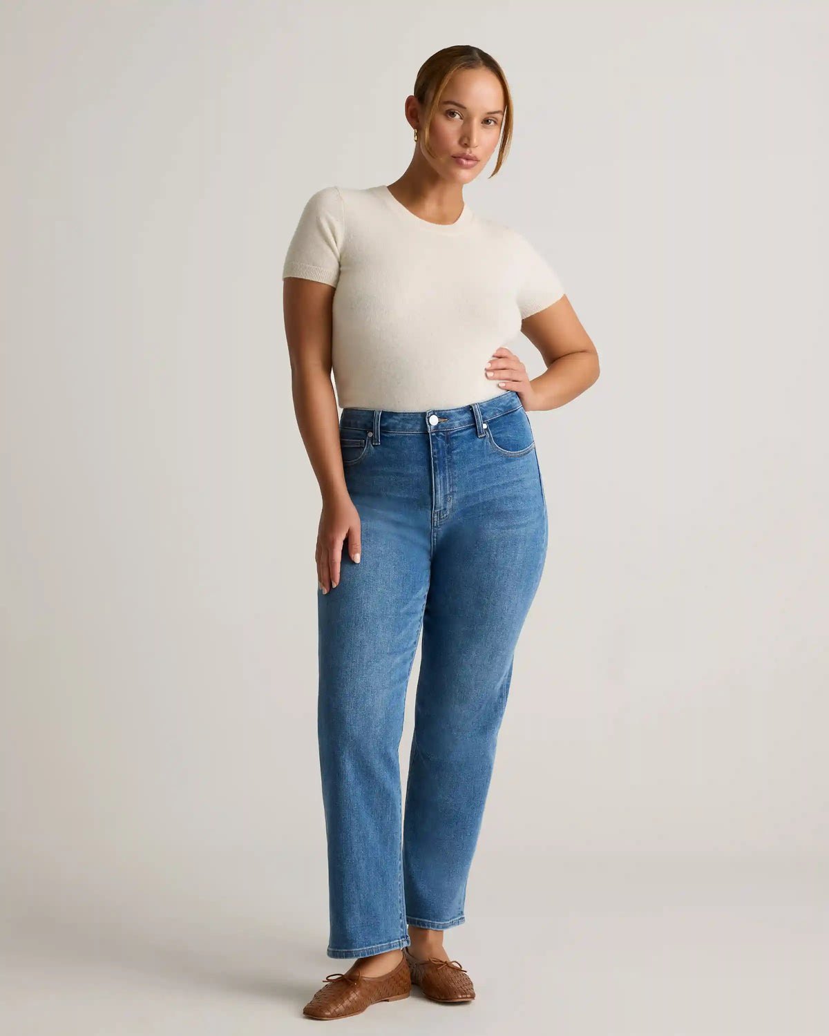 Bella Stretch Straight Jeans