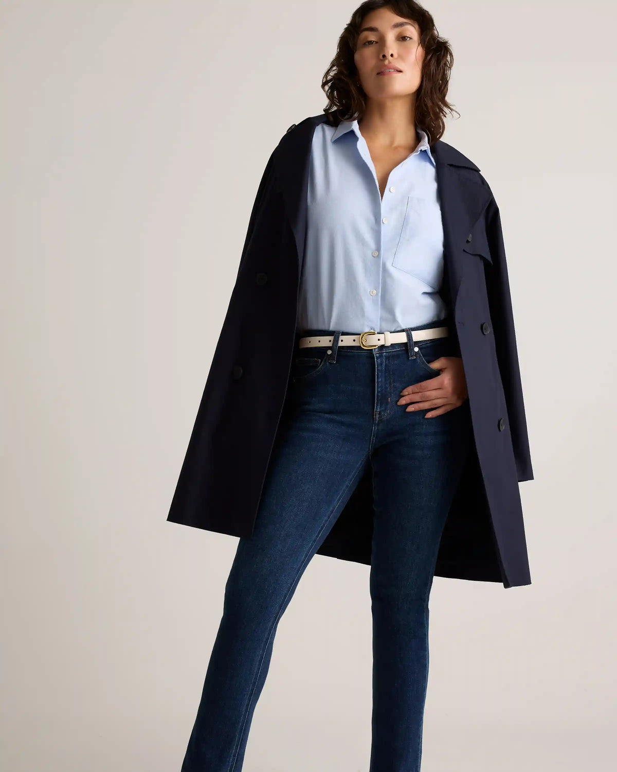 Luna Stretch Slim Straight Jeans