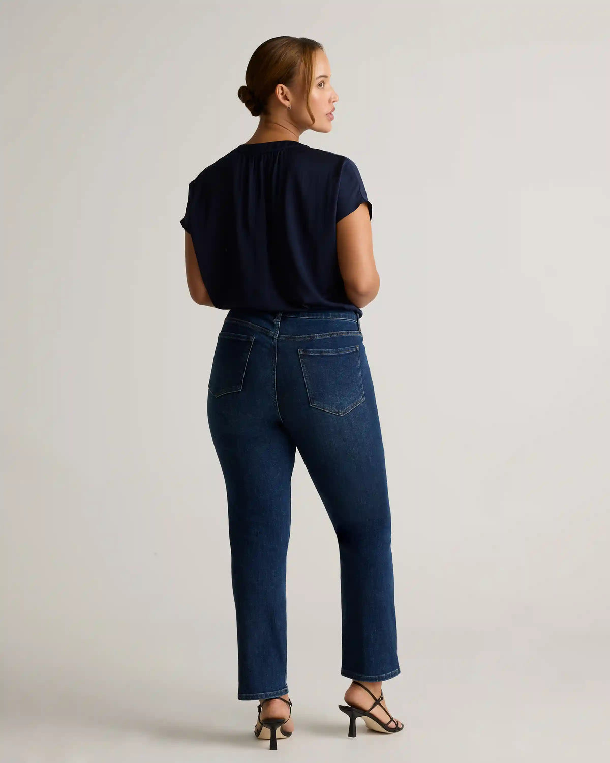 Luna Stretch Slim Straight Jeans
