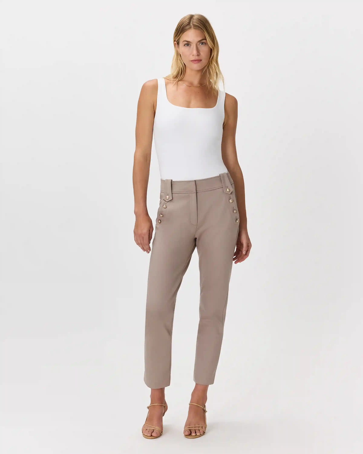 Ultra-Stretch Ponte Straight Leg Mariner Pants