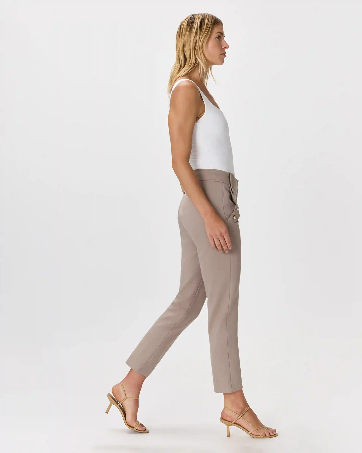 Ultra-Stretch Ponte Straight Leg Mariner Pants