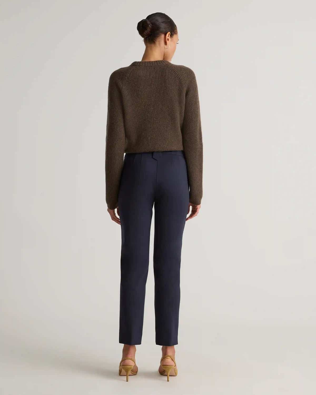 Ultra-Stretch Ponte Straight Leg Mariner Pants