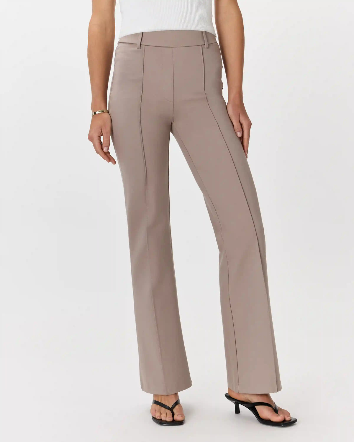 Ultra-Stretch Ponte Flare Leg Pants