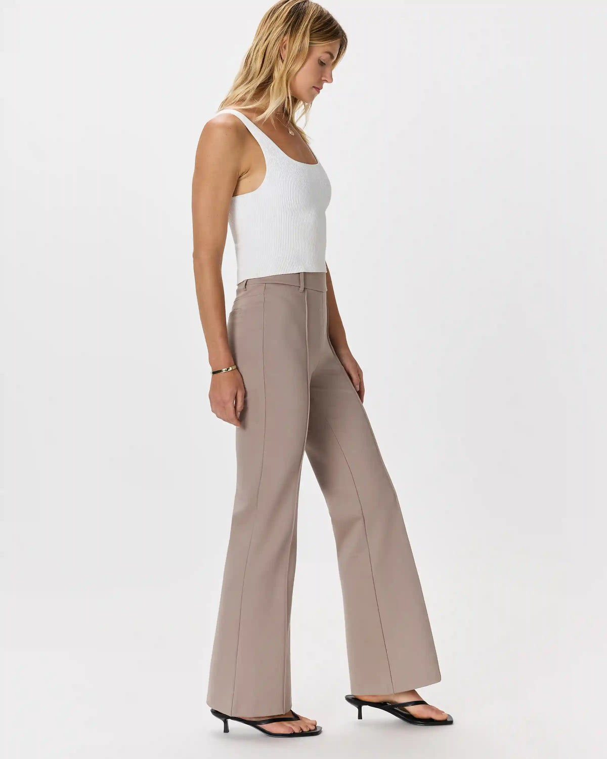 Ultra-Stretch Ponte Flare Leg Pants