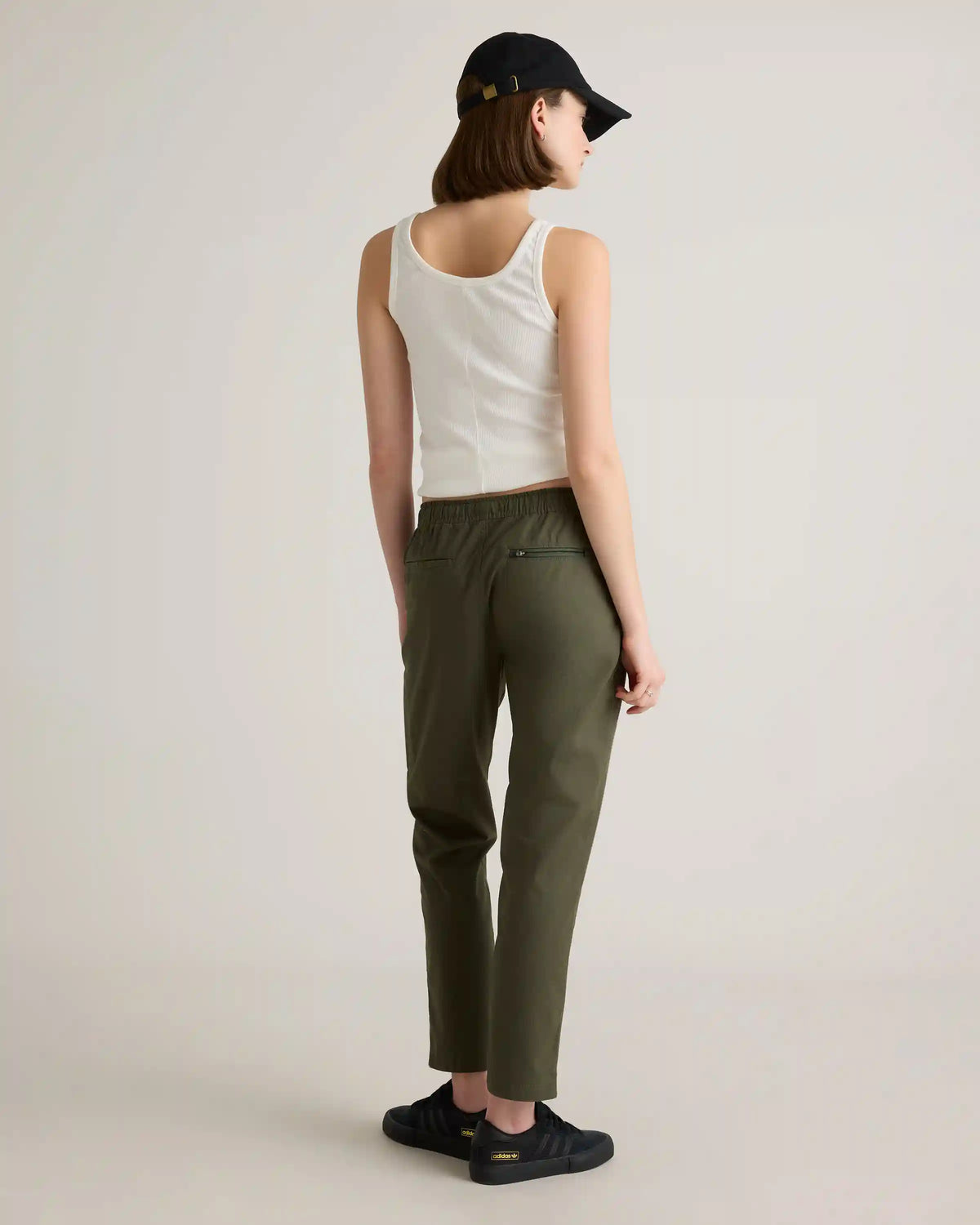Organic Stretch Ripstop Straight Pants