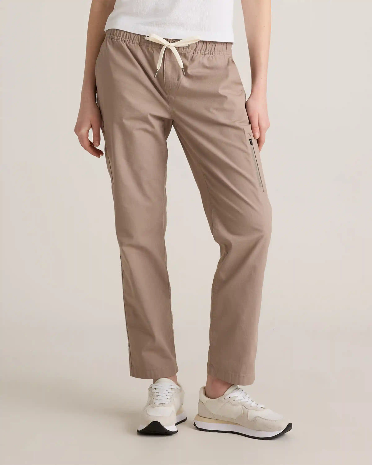 Organic Stretch Ripstop Straight Pants