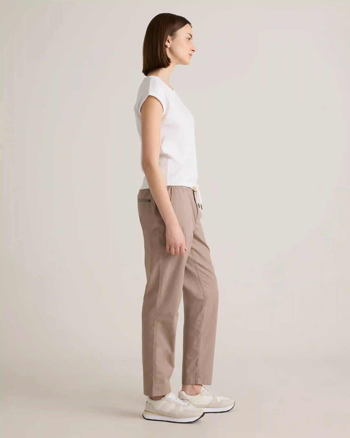 Organic Stretch Ripstop Straight Pants