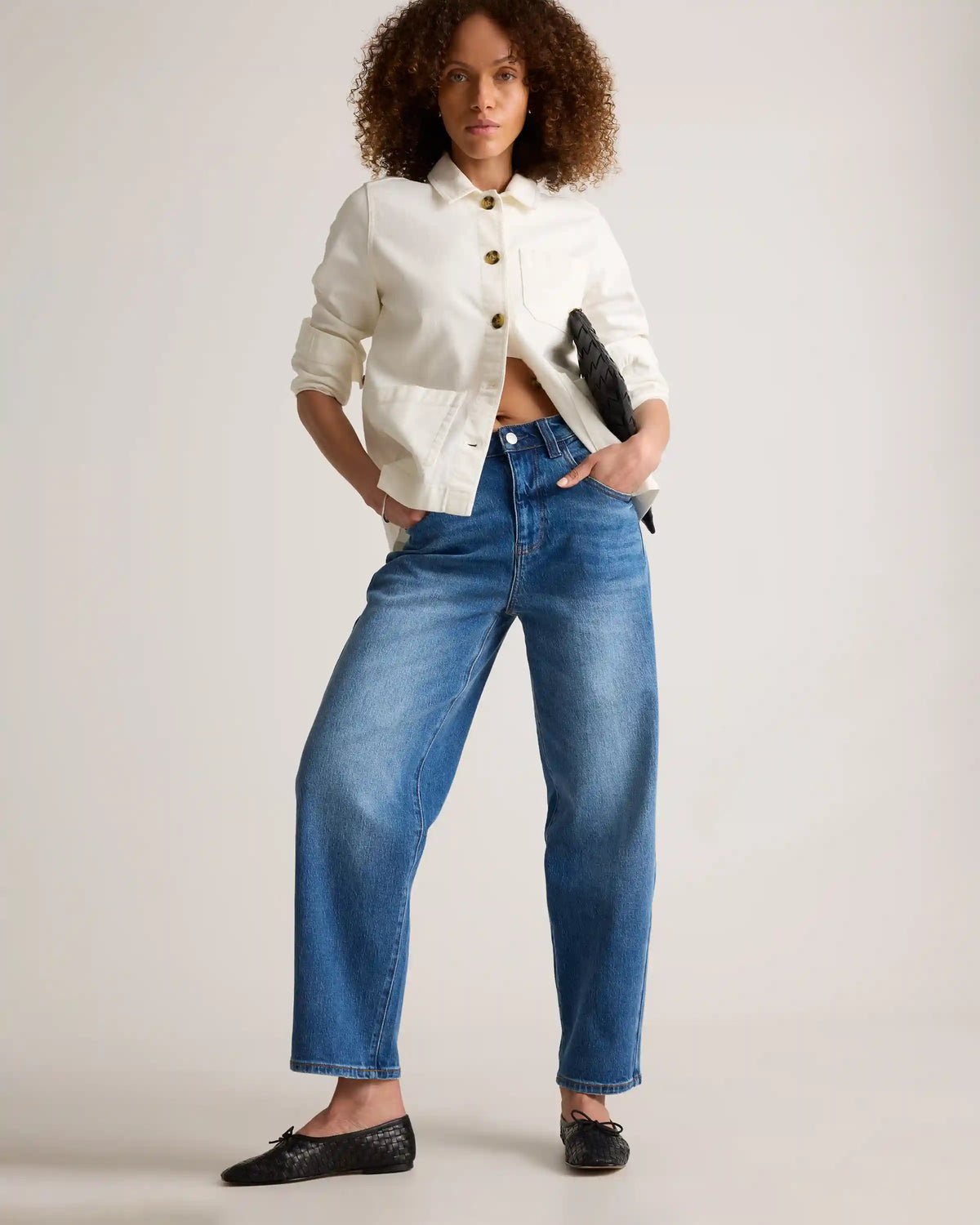 Bella Stretch Barrel Jeans