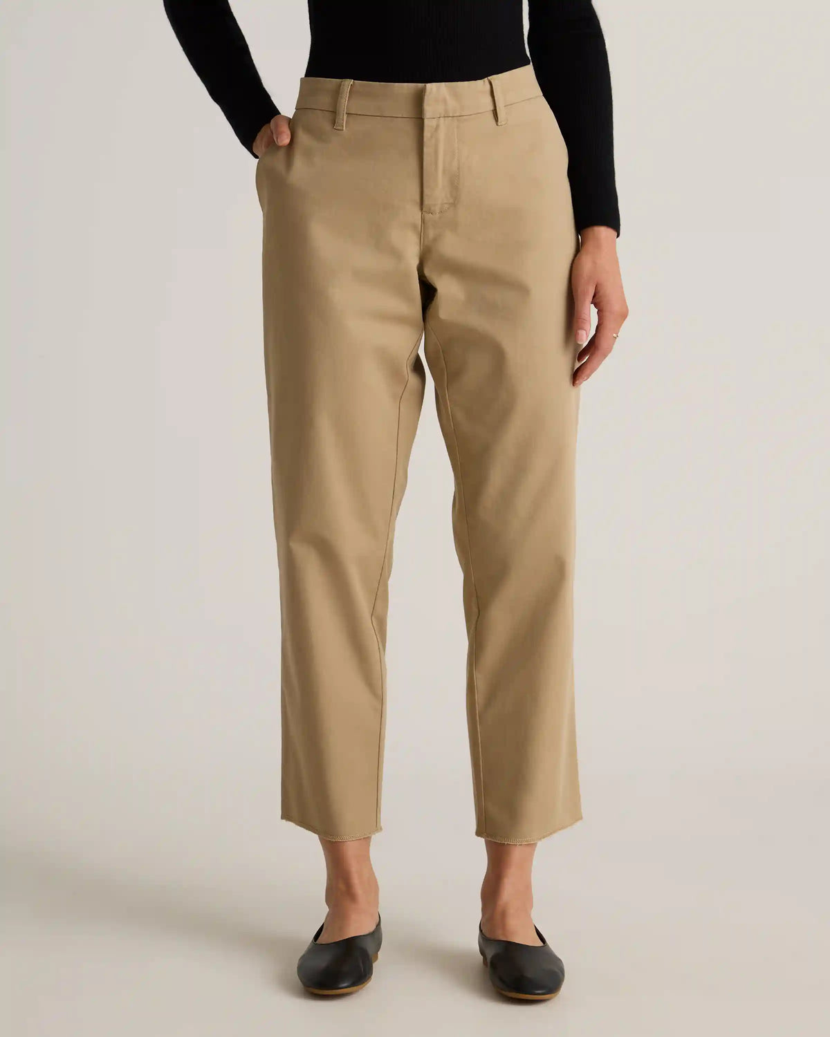 Organic Stretch Cotton Chino Pants