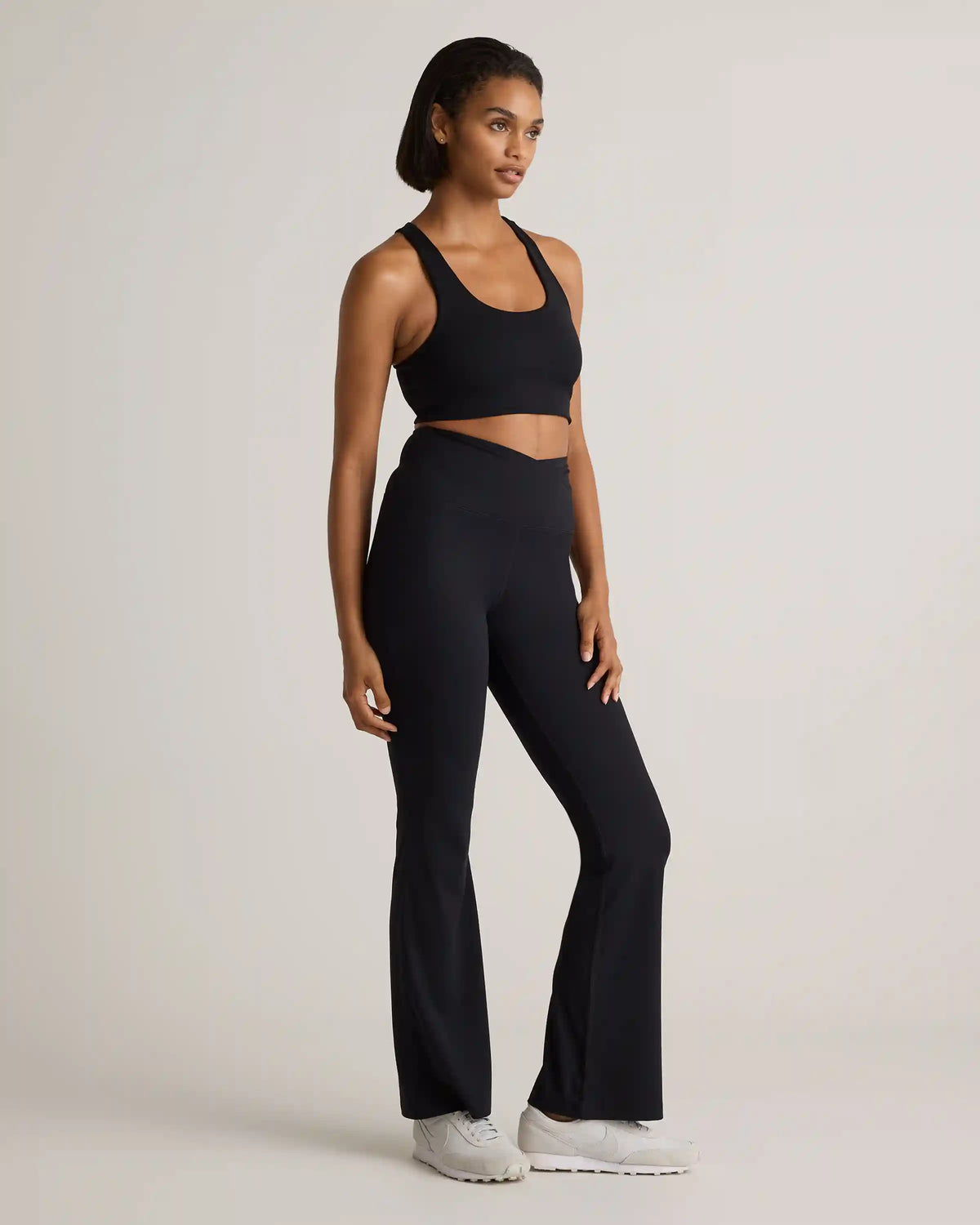 Ultra-Form High-Rise Crossover Flared Pant