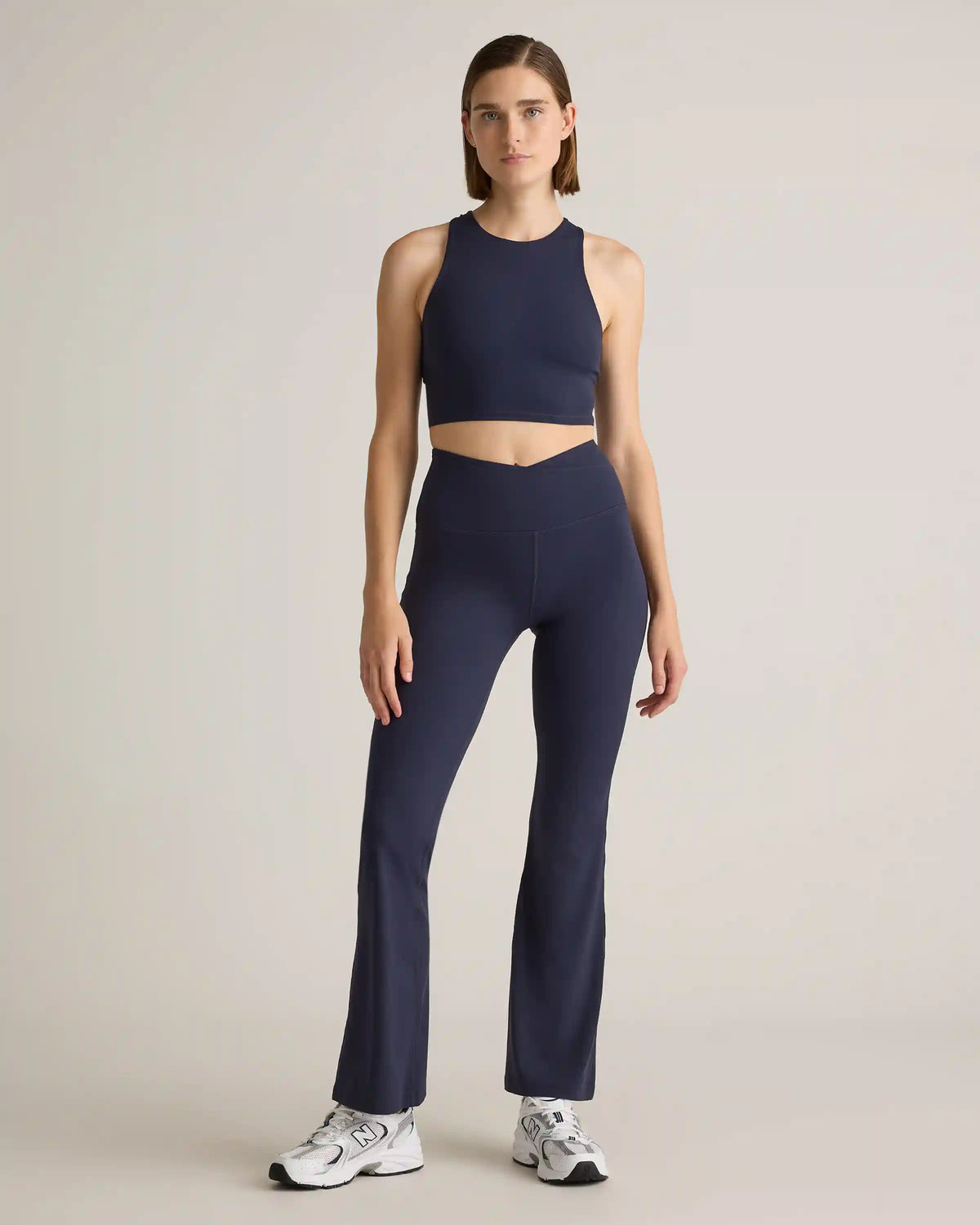 Ultra-Form High-Rise Crossover Flared Pant