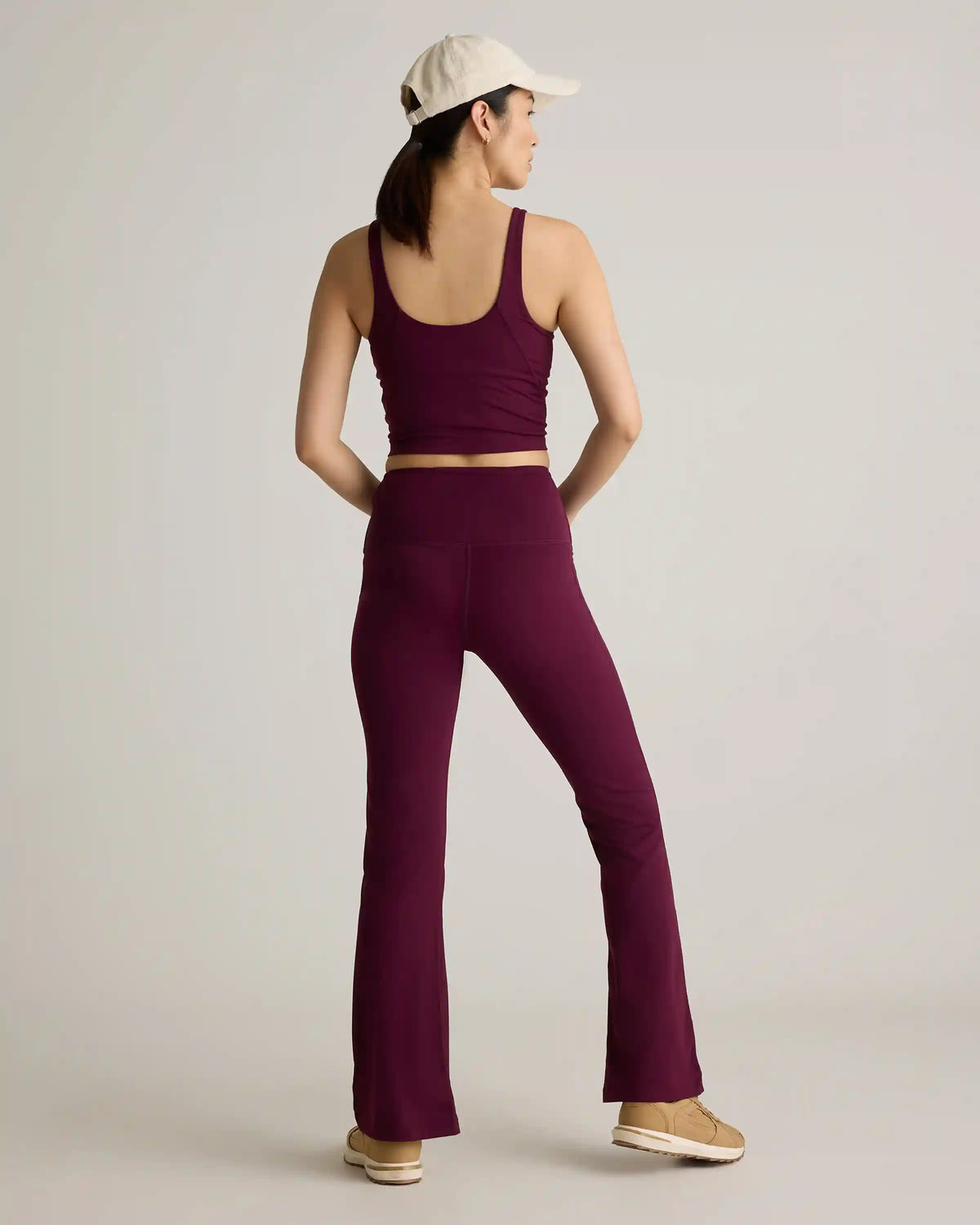 Ultra-Form High-Rise Crossover Flared Pant