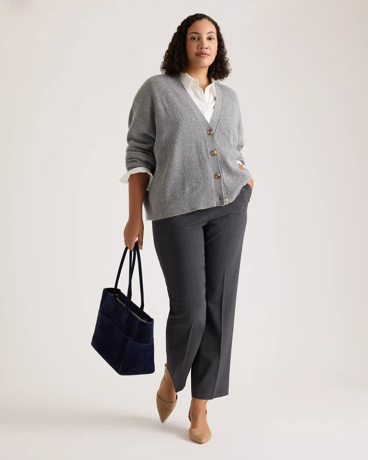 Italian Wool Straight Leg Pants