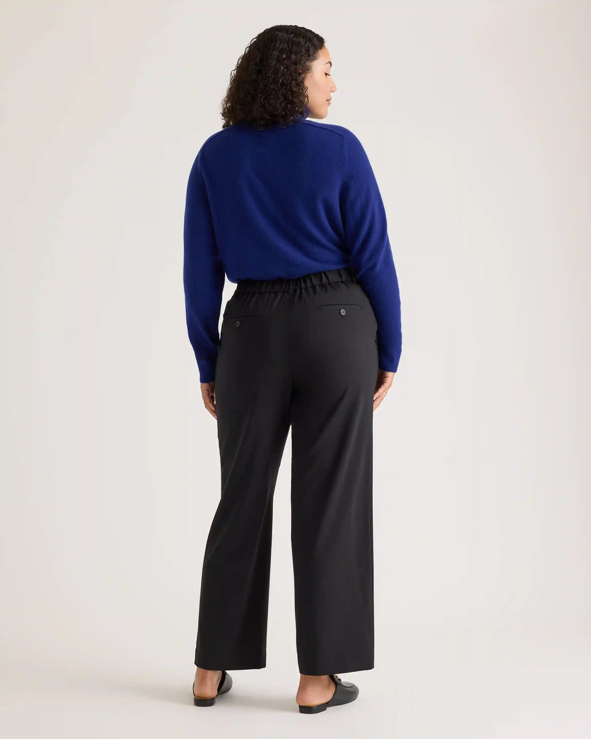 Italian Wool Pleated Trouser