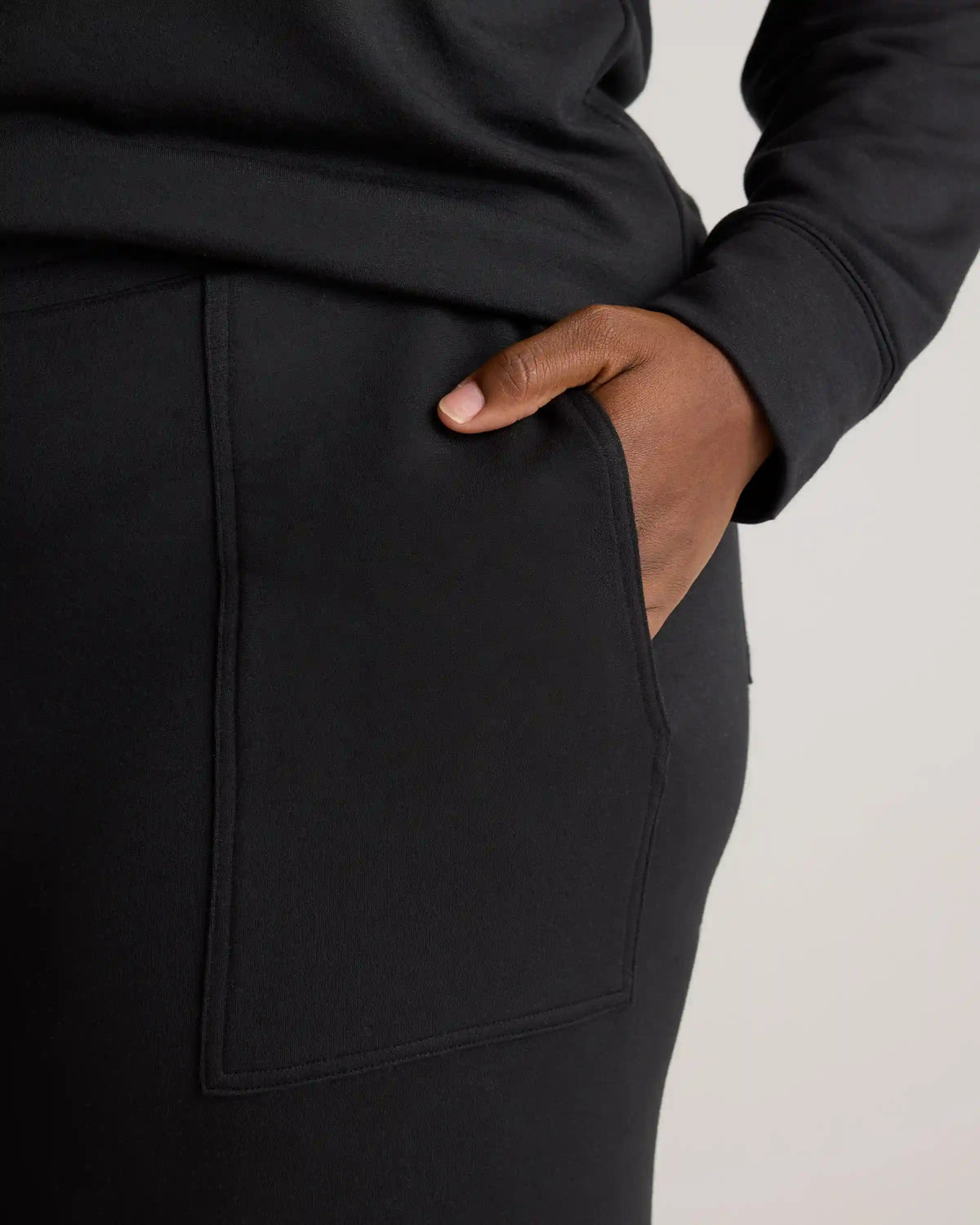 SuperSoft Fleece Cropped Wide Leg Pants