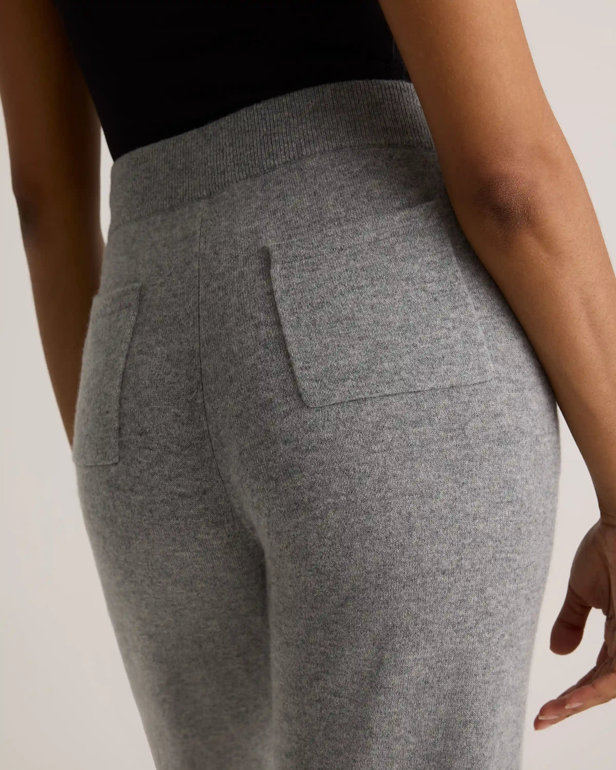 Mongolian Cashmere Straight Leg Pants