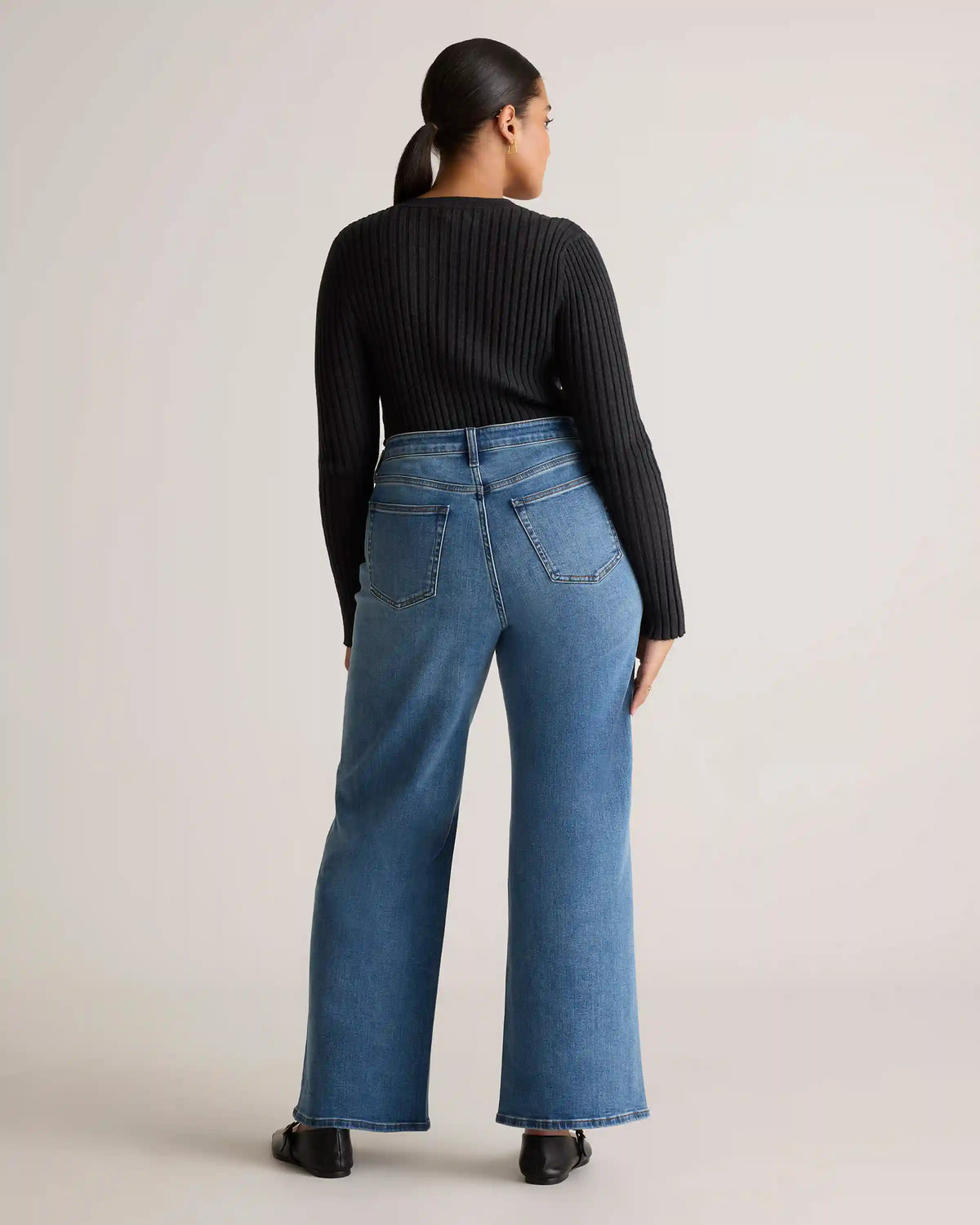 Bella Stretch Wide Leg Jeans
