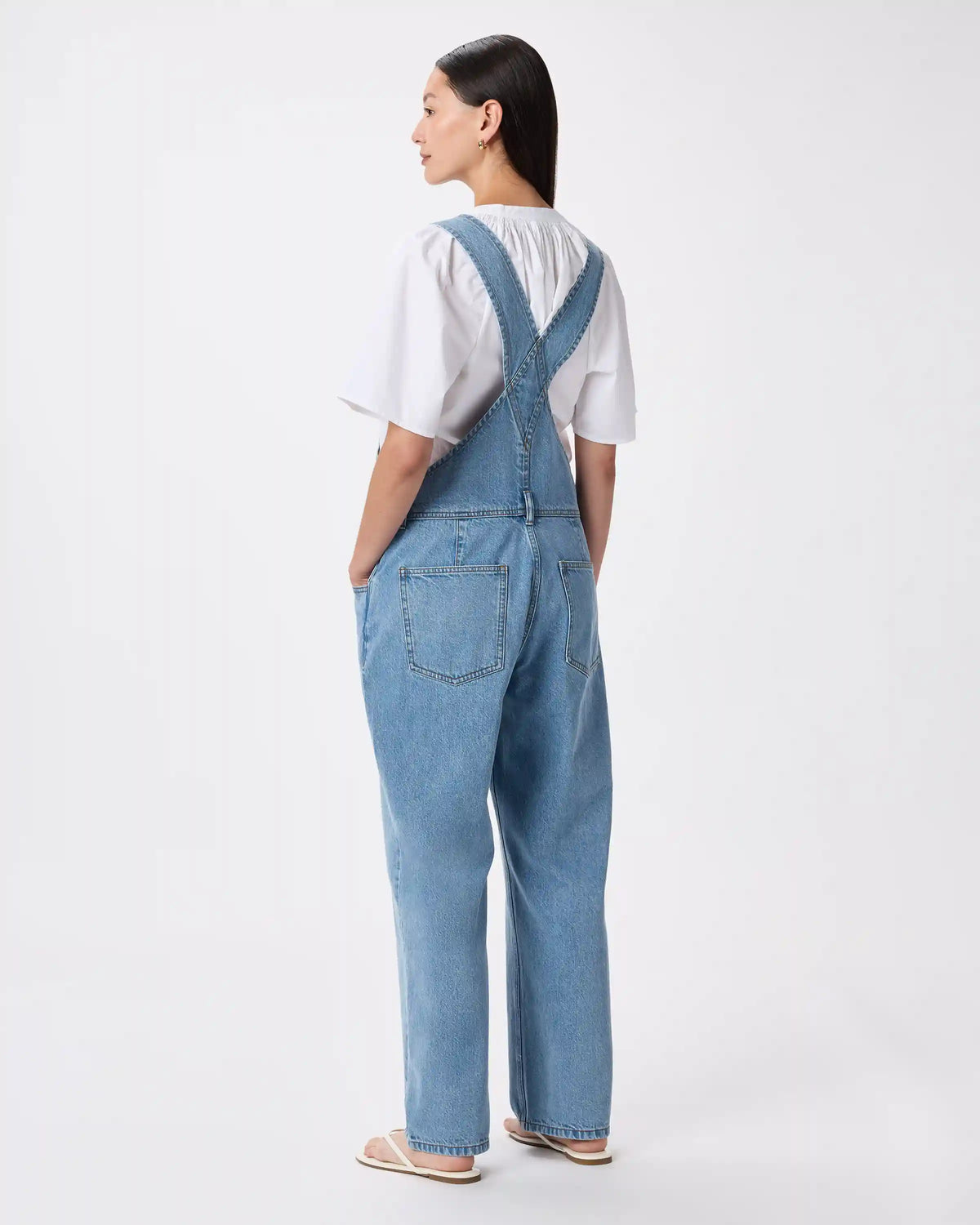 100% Organic Denim Overalls