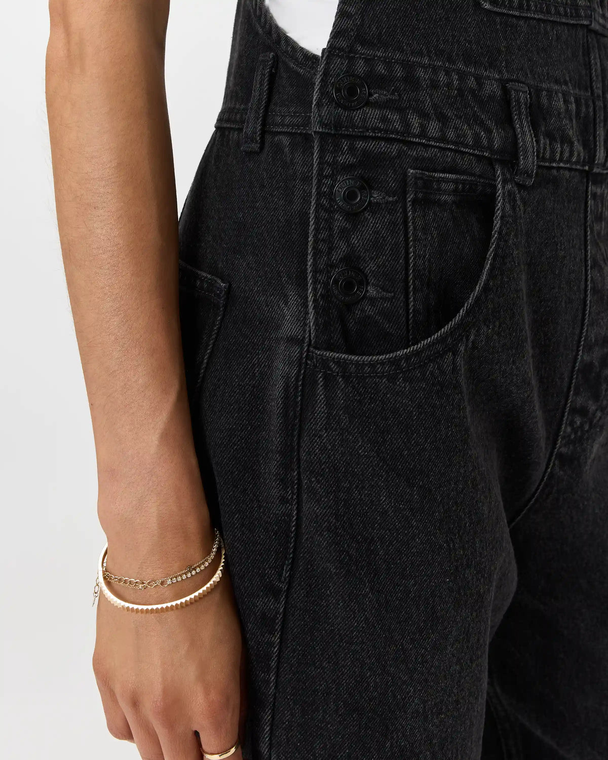100% Organic Denim Overalls