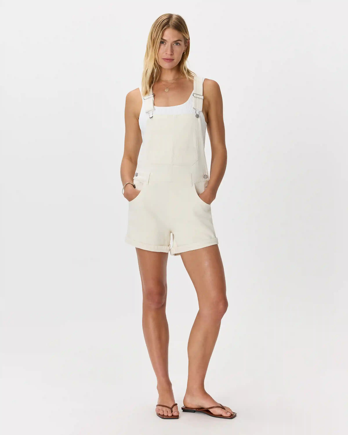 100% Organic Denim Shortalls