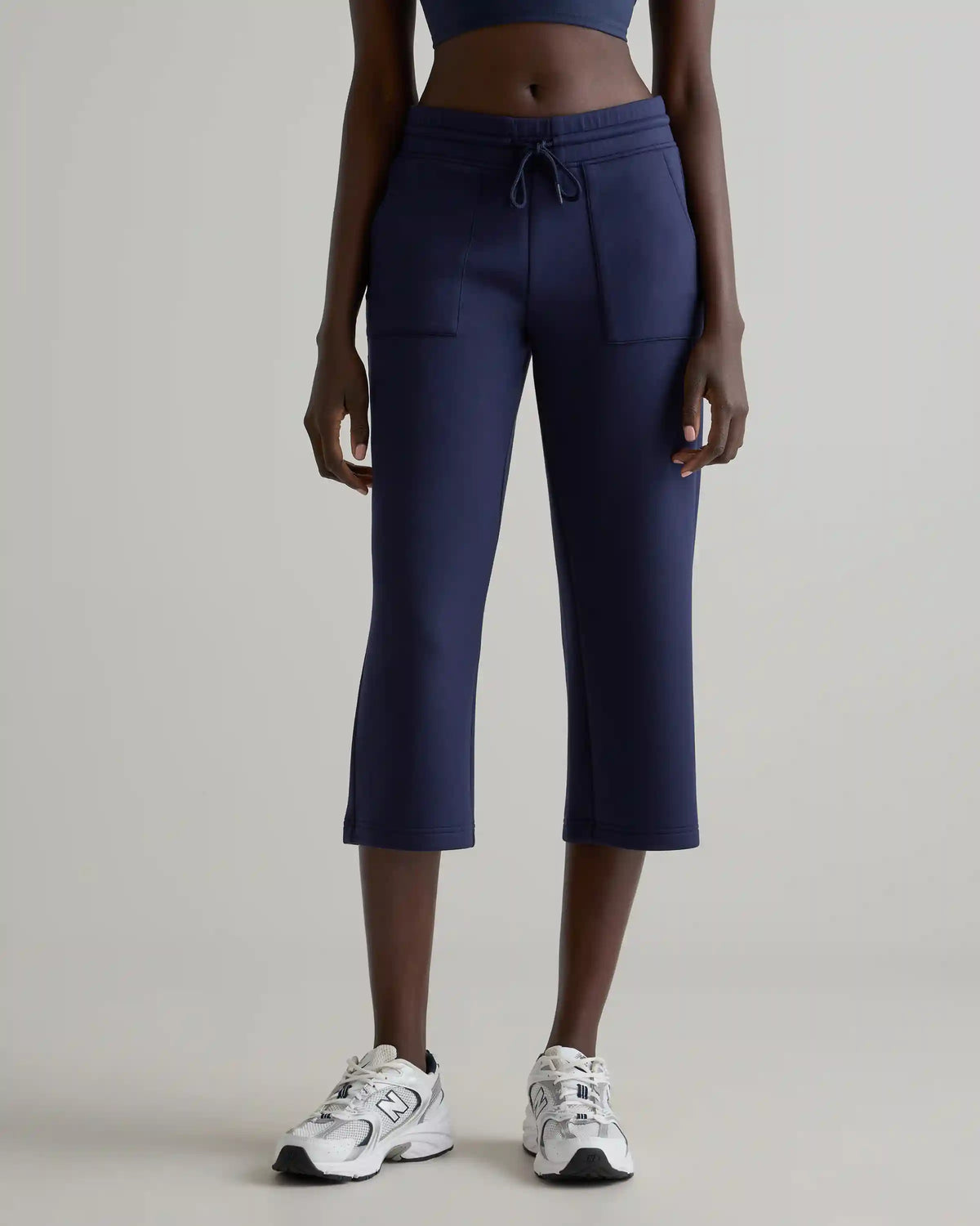 CloudComfort High-Rise Cropped Sweatpants