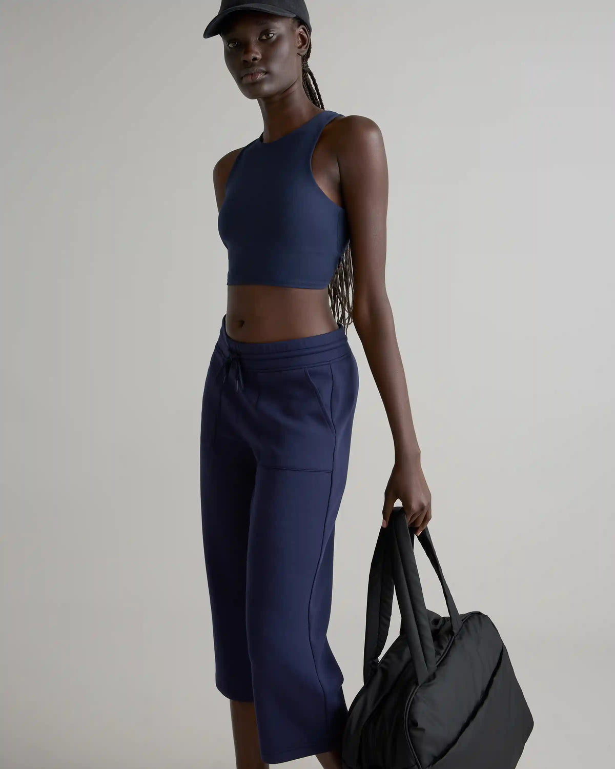 CloudComfort High-Rise Cropped Sweatpants